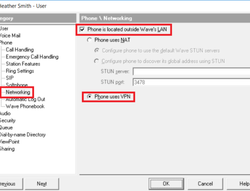 Configuring a Vertical VIP-Series IP Phone for a remote location via OpenVPN